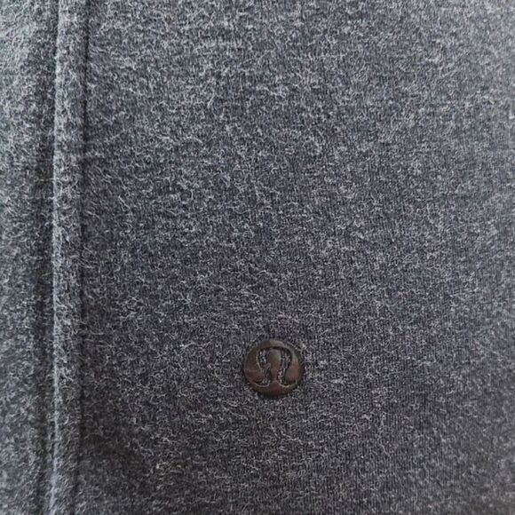 Lululemon Insculpt Zip Jacket Mock Neck Size 4 Heathered Black Ponte Knit - Picture 9 of 9
